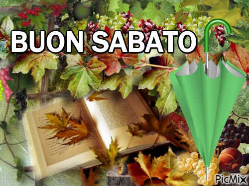 BUON SABATO - gratis png