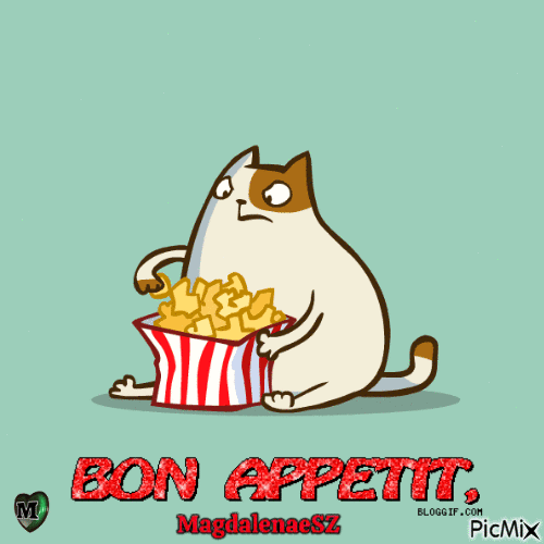 BON APPETIT - GIF animé gratuit