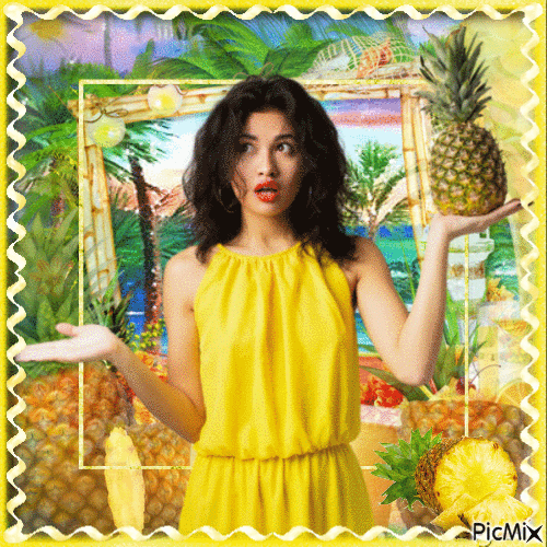 pineapple - Gratis animeret GIF