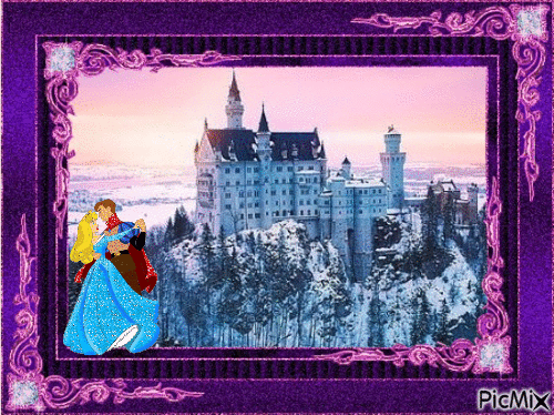 Neuschwanstein Castle - GIF animé gratuit