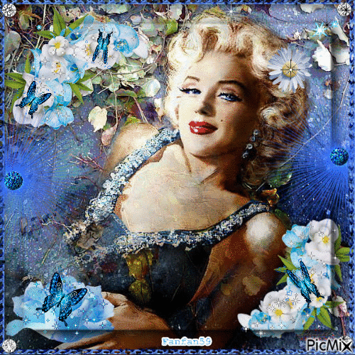 Sublime Marylin Monroe - Δωρεάν κινούμενο GIF