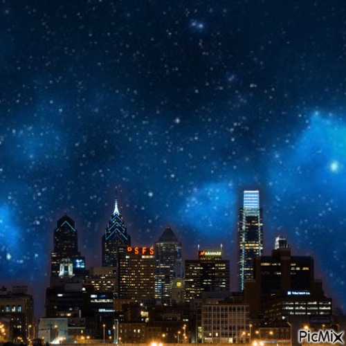 Philadelphia skyline 2 - PNG gratuit