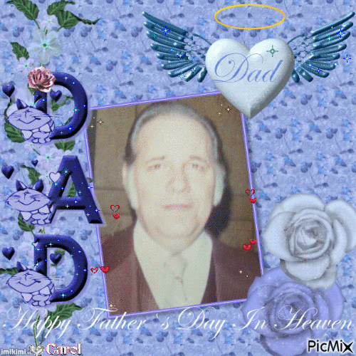 Father's Day in Heaven - Free animated GIF
