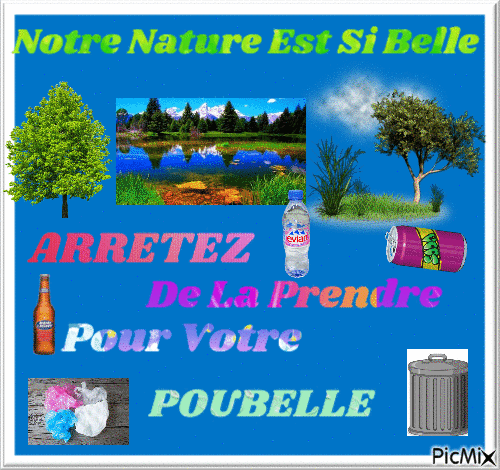 Notre nature est si belle - Darmowy animowany GIF
