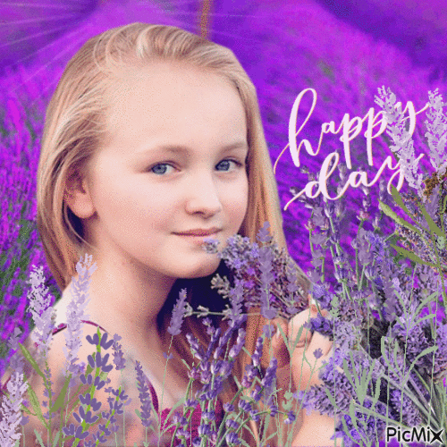 Lavendel... - 無料のアニメーション GIF