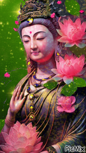 боги Тибета - Бесплатный анимированный гифка