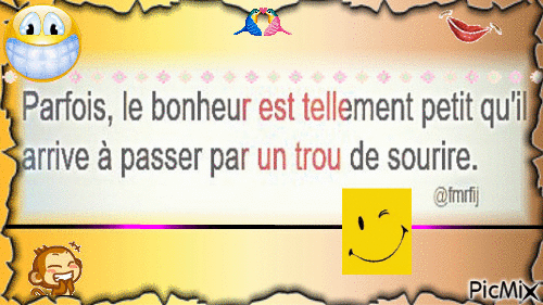 bonheur - Безплатен анимиран GIF