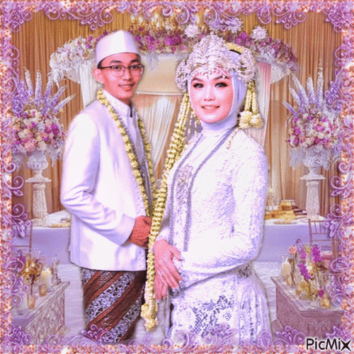 Muslimische Hochzeit - Gratis animerad GIF
