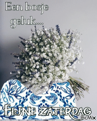 white zaterdag met blue - Gratis geanimeerde GIF