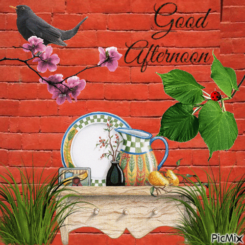 Good afternoon - Free animated GIF