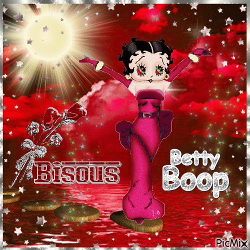 Betty Boop - Darmowy animowany GIF