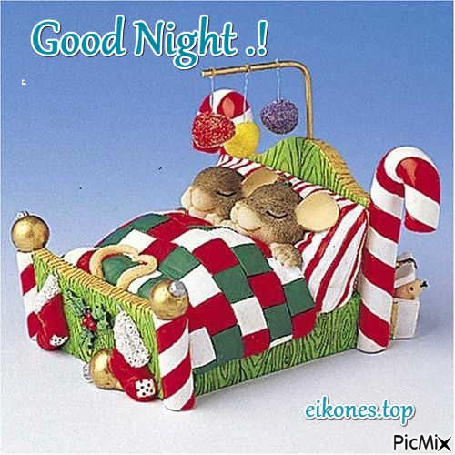 Christmas-Good Night - nemokama png