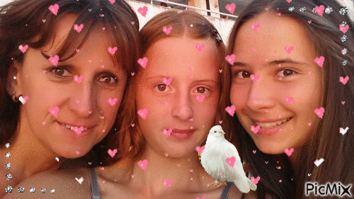 mum I and sister - Kostenlose animierte GIFs