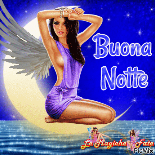 Buona Notte - Бесплатный анимированный гифка
