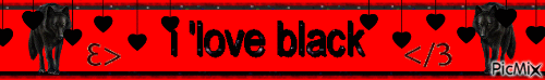black and red thing - GIF animado gratis