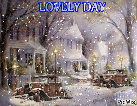 LOVELY  DAY - Бесплатный анимированный гифка