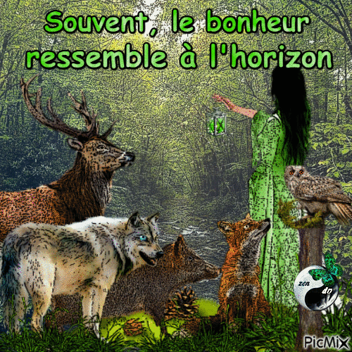 ✦ bonheur lointain - Darmowy animowany GIF