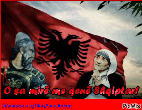 O sa mirë me qenë Shqiptar! - GIF animé gratuit