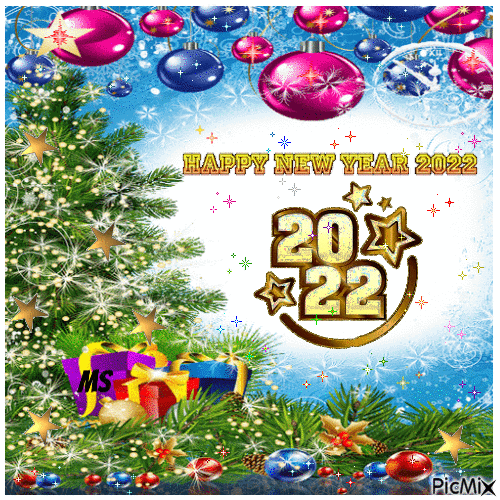 Happy Year - 免费动画 GIF