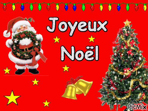 Carte Noël - GIF animasi gratis