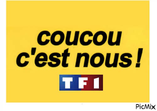 Coucou TF1 - ilmainen png