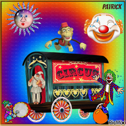 Le Circus - GIF animado grátis
