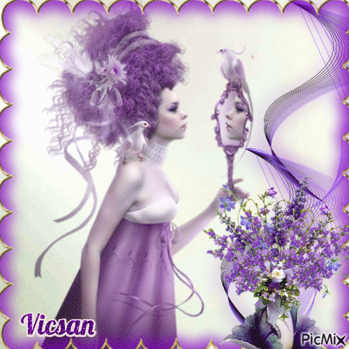 Color violeta - Δωρεάν κινούμενο GIF