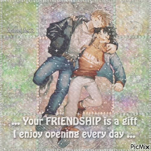 Your friendship is a gift - Gratis animeret GIF