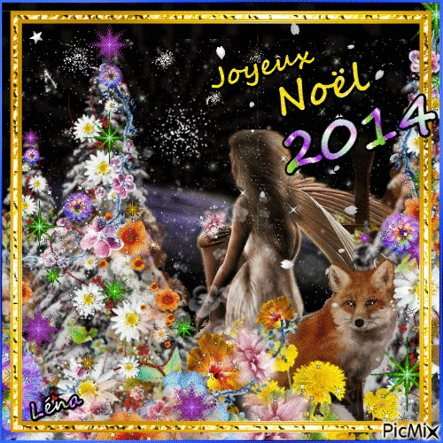 JoyeuX NoëL à Tous...<3 ...Merry  Chistmas in All...  <3 ...חג המולד שמח בכל - Gratis animeret GIF
