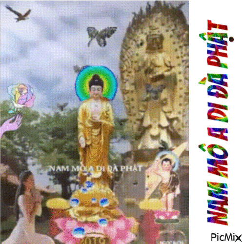 Nam Mô A Di Đà Phật - 無料のアニメーション GIF