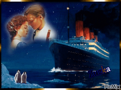 titanic - Бесплатный анимированный гифка