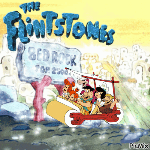 The Flintstones - Gratis animerad GIF