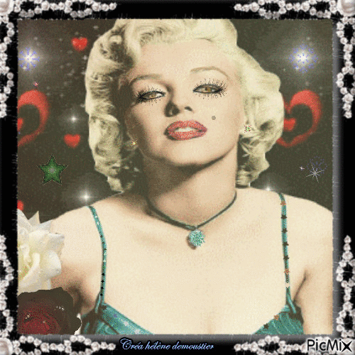 HD femme(Marilyn Monroe - Free animated GIF