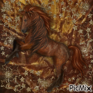 Bronze Horse - Безплатен анимиран GIF