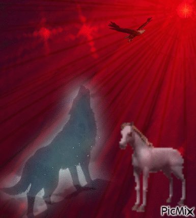 Wolf - GIF animado grátis