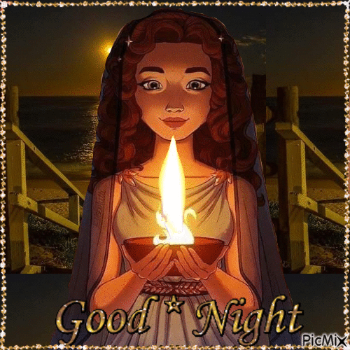 good night - GIF animasi gratis