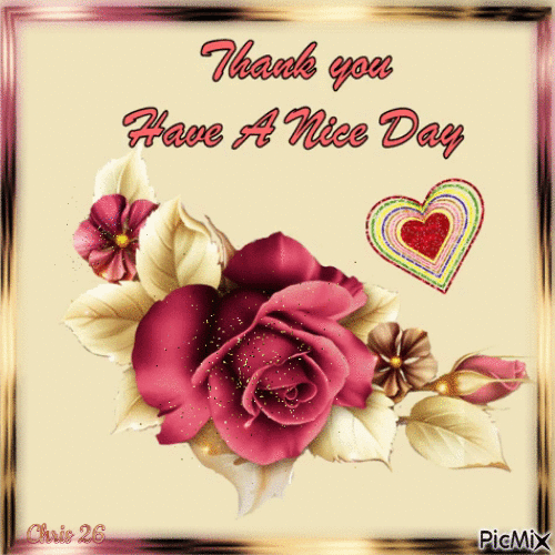 Thank You.. Have a nice day! - Безплатен анимиран GIF