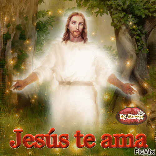 Jesus te Ama - Zdarma animovaný GIF