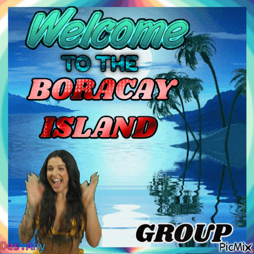 BORACAY ISLAND GROUP - GIF animé gratuit