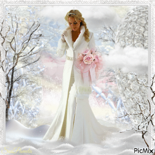 Winter Bride - Zdarma animovaný GIF