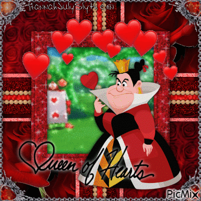 {♥}The Queen of Hearts{♥} - GIF animé gratuit