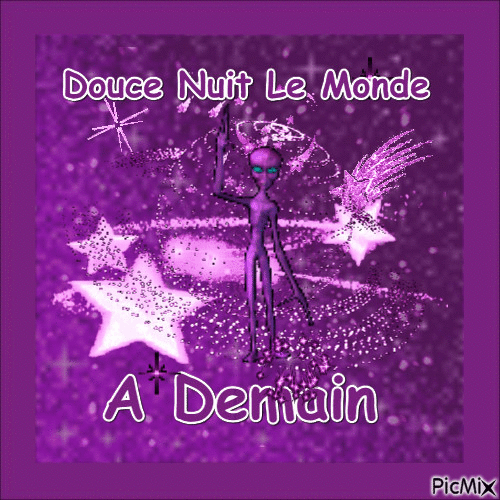 Douce Nuit à Tous - Бесплатни анимирани ГИФ