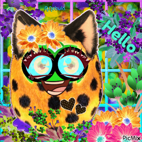 Furby-Hello - Nemokamas animacinis gif