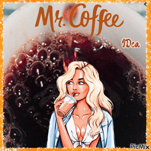 Mr Coffee    mur - GIF animé gratuit