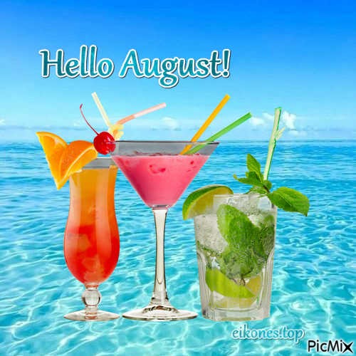 Hello August - kostenlos png