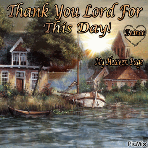 Thank You Lord For This Day! - GIF animé gratuit