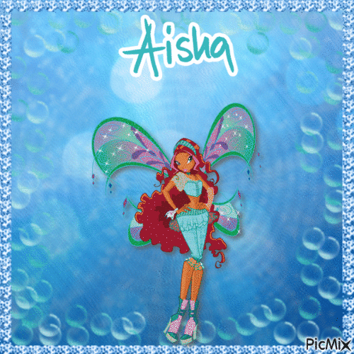 Aisha - Δωρεάν κινούμενο GIF