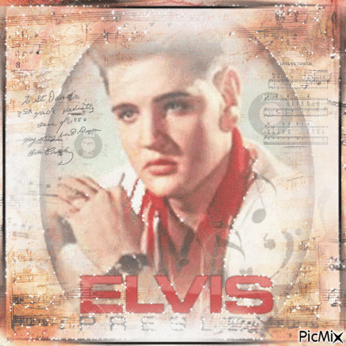 Elvis Presley - Gratis animeret GIF