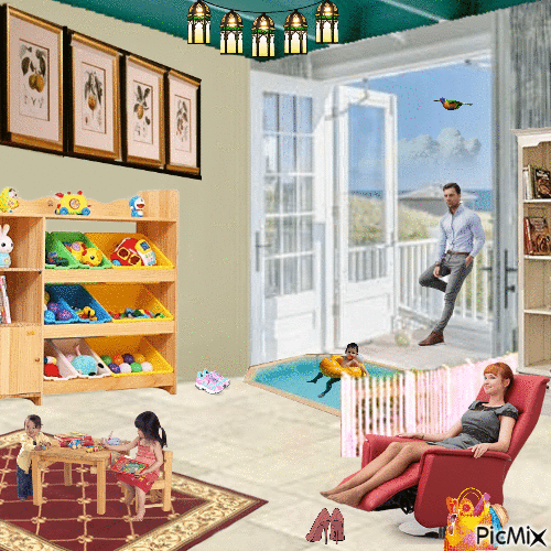 Kinderzimmer - Безплатен анимиран GIF