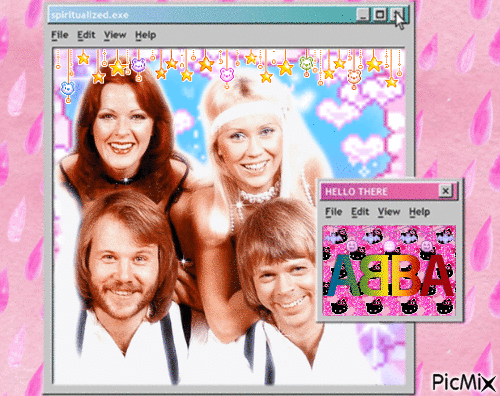 ABBA - Bezmaksas animēts GIF